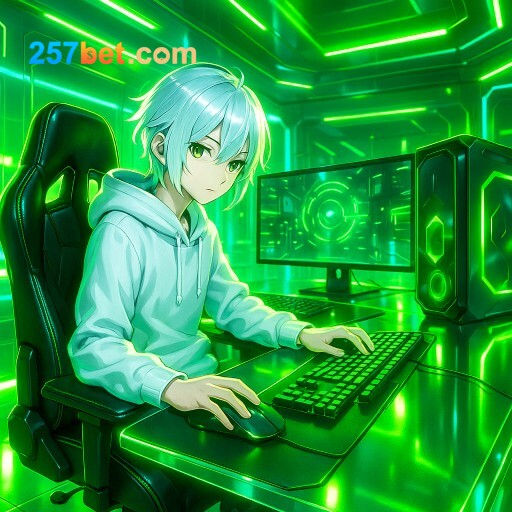 Tela do aplicativo 257BET com interface moderna e notificações em tempo real