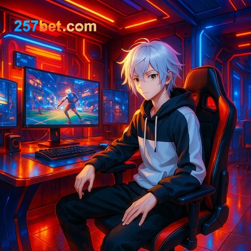 Imagem promocional da 257BET mostrando a plataforma e suas vantagens